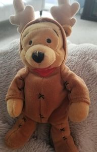 Plush Reindeer Winnie the Pooh